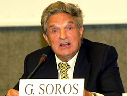 George Soros altına yükleniyor