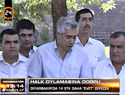 Diyarbakır'da 14 STK 'Evet' diyecek
