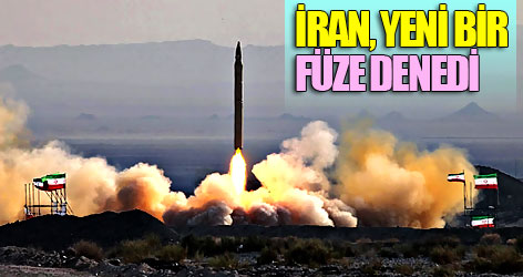 İran, yeni bir füze denedi
