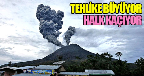 Tehlike büyüyor, halk kaçıyor