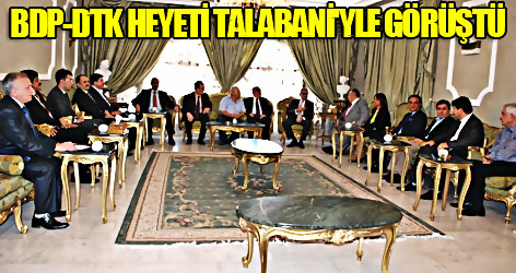 BDP-DTK heyeti Talabani'yle görüştü