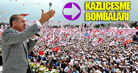 Erdoğan'dan Kazlıçeşme bombaları