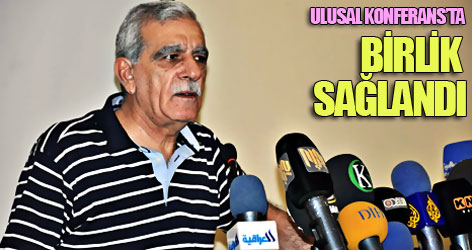 Türk: Ulusal konferansta birlik sağlandı