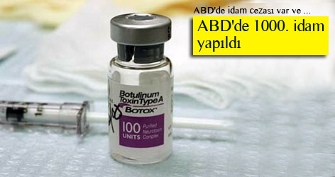 ABD'de Zehirli iğneyle 1000. idam