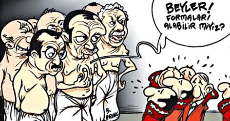 İşte en yeni 'evet' Karikatürleri