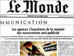 Le Monde'tan Sarkozy'ye tepki