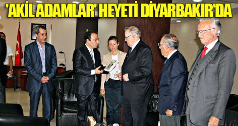 'Akil adamlar' heyeti Diyarbakır'da