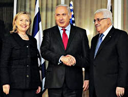 Abbas ilk kez Netanyahu'nun konutunda