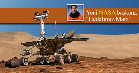 Yeni NASA başkanı: "Hedefimiz Mars"