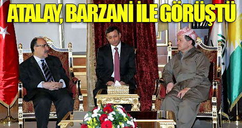 Beşir Atalay, Mesut Barzani ile görüştü