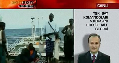 SAT'lardan Korsanlara Müdahale