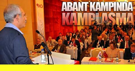 CHP'nin Abant kampında kamplaşma