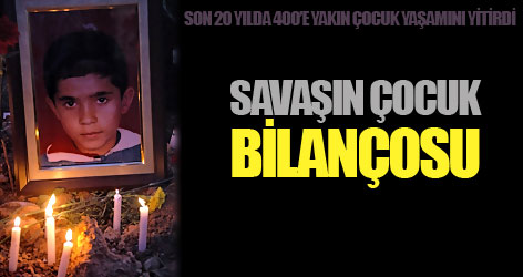 Savaşın Çocuk Bilançosu (Tam Liste)