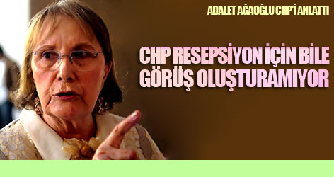 CHP resepsiyon için bile görüş oluşturamıyor