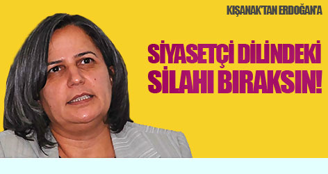 Siyasetçi Dilindeki Silahı Bıraksın!