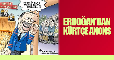 Erdoğan'dan Kürtçe anons