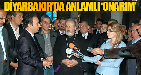 Diyarbakır’da anlamlı ‘onarım’