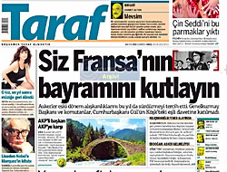 Taraf öyle bir manşet attı ki