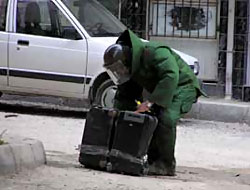 Kat otoparkında bomba paniği