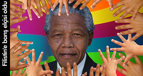 Mandela Filistin'e barış elçisi oldu