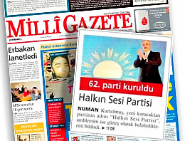 Milli Gazete, Haspar'ı ti'ye aldı