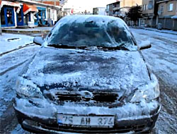 Doğu eksi 8 dereceyi gördü