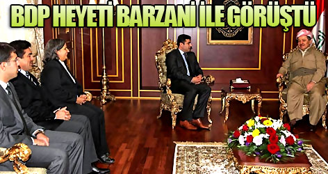 BDP heyeti Barzani ile görüştü