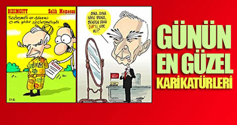Günün en anlamlı karikatürleri