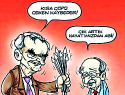 CHP'deki kriz mizah dergilerinde