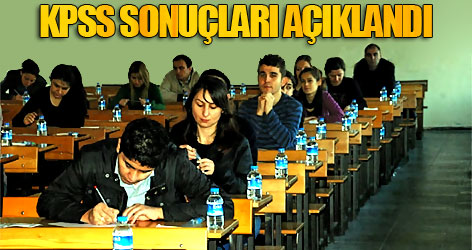 KPSS sonuçları açıklandı