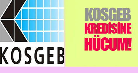 KOSGEB kredisine hücum!