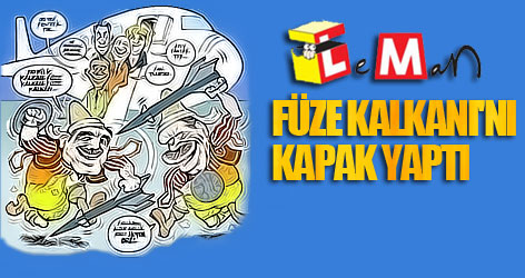 Leman 'füze kalkanı'nı kapak yaptı