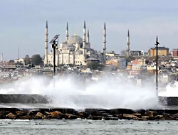 İstanbul'da lodos etkili oluyor