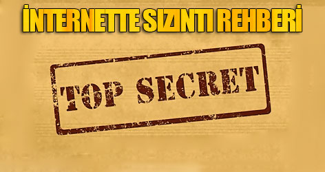 İnternette sızıntı rehberi