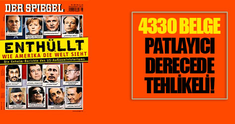 4330 belge 'patlayıcı derecede' tehlikeli!