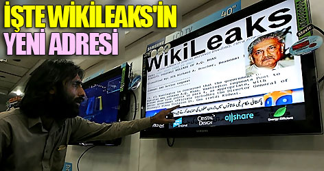İşte Wikileaks'in yeni adresi