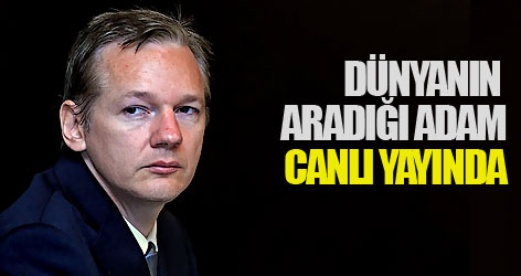 Dünyanın aradığı adam canlı yayında