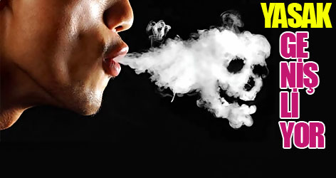 Sigara yasağının kapsamı genişliyor