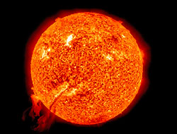 Güneş'te büyük patlama