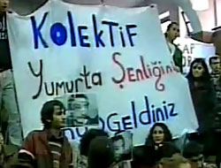 Kuzu'ya yumurta yağmuru