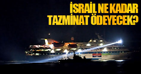 İsrail 100 bin dolar tazminat verecek