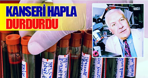 Bu profesör kanseri hapla durdurdu