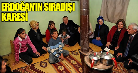 Erdoğan'a bakan Eker tercüman oldu