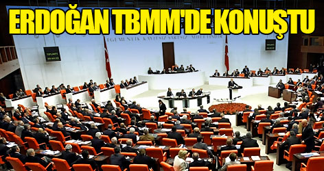 Erdoğan TBMM'de konuştu