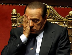 Berlusconi rahat bir nefes aldı
