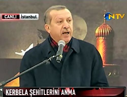 Erdoğan Kerbala töreninde