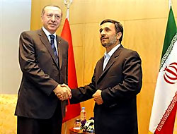 Erdoğan Ahmedinecad 'la buluştu