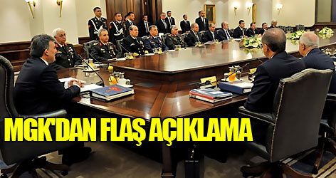 MGK'dan flaş açıklama