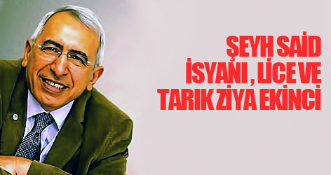 Şeyh Said İsyanı, Lice ve Tarık Ziya Ekinci