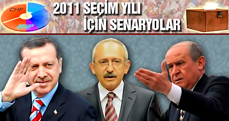 2011 için siyasi senaryolar